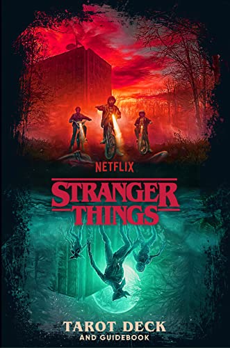 Tarot Stranger Things avec son guide d'interprétation complet en boîte collector