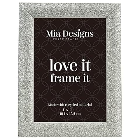Mia Designs 4x6 Eco-Friendly Crystal Frame Cover
