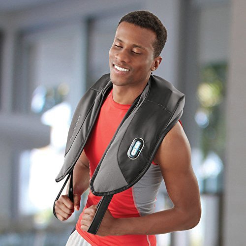 Brookstone Tapping Neck & Shoulder Massager with Heat