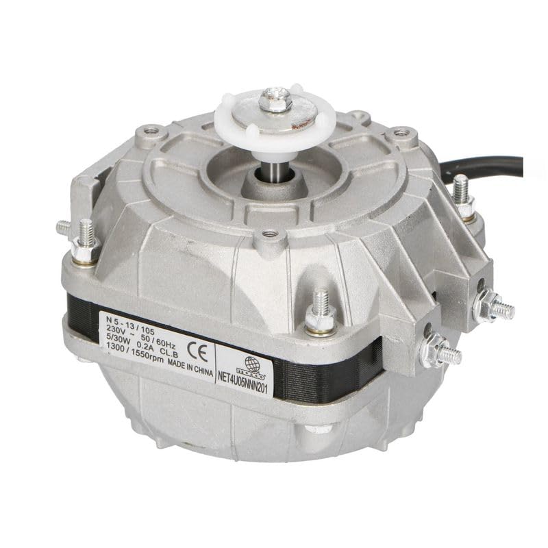 Mondo – Motor ventilador universal para frigorífico, 5 W, 230 V, 6.5 × 8.5 × 8.5 cm, compatible con las principales marcas