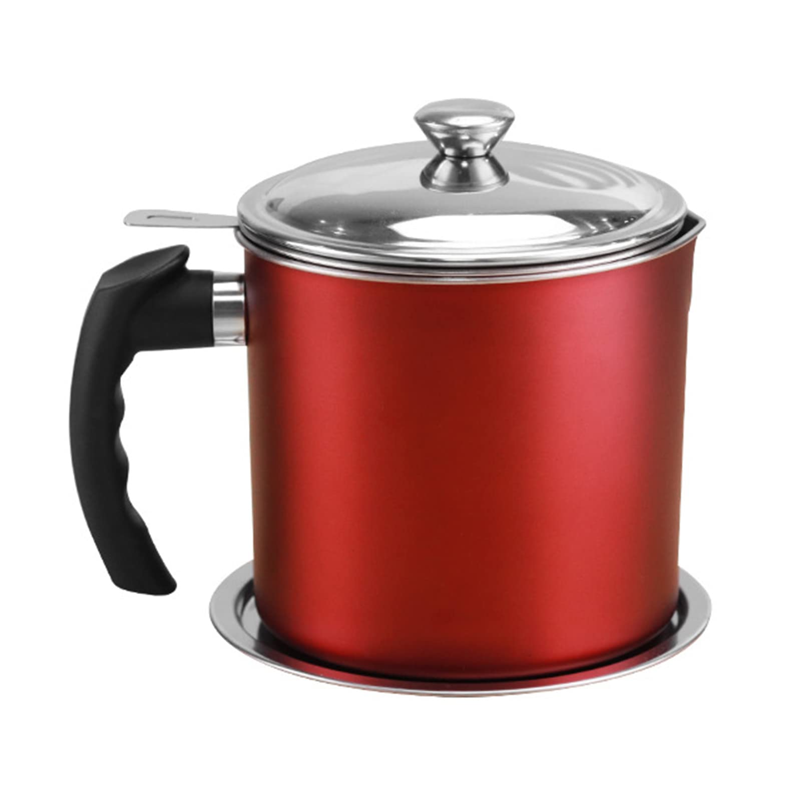 MALSSE Bacon Grease Container with Strainer Cooking with Mesh with Fine Mesh Strainer Easy Pouring Dispensing Bottles for Cooking Kitchen