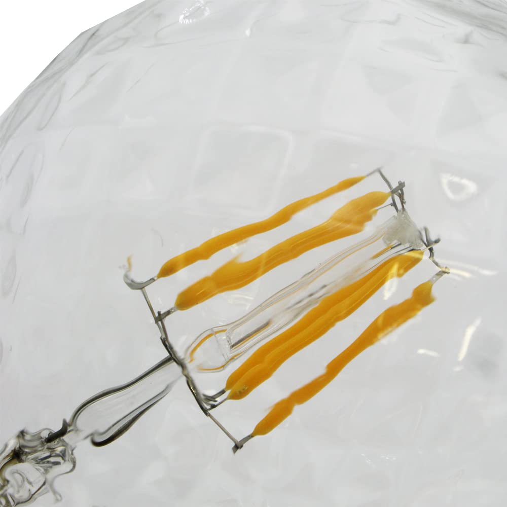 LAES 985467 Globe Diamond Soft Filament lampa LED E27, 5 W, 95 x 138 mm