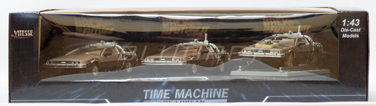 Amazon | VITESSE ビテス 1/43 デロリアン バックトゥザフューチャー 3  