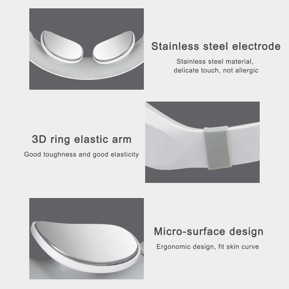 Cintura Dimagrante, massaggiatore Intelligente Il Collo, Sollievo Profondo dal Dolore, Design Senza Fili, Portatile con Funzione riscaldante