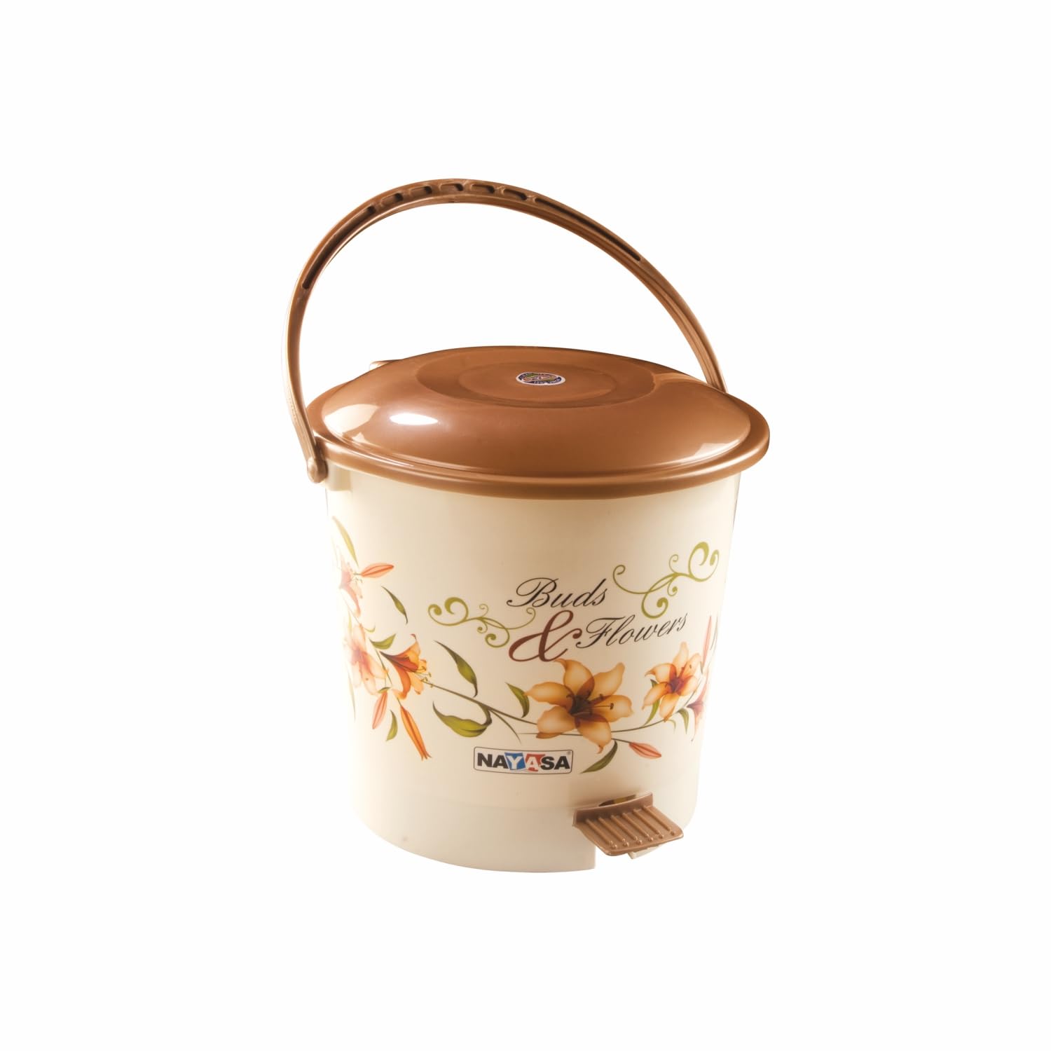 Nayasa Funk Pedal Bin - Step-On Waste Bin -9
