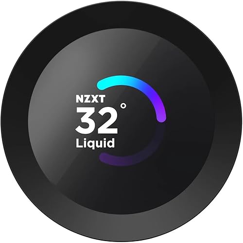 Miniatura 6 de Enfriador líquido de CPU RGB de 9.449 in con pantalla LCD personalizable, bomba de alto rendimiento y 2 ventiladores RGB - By NZXT