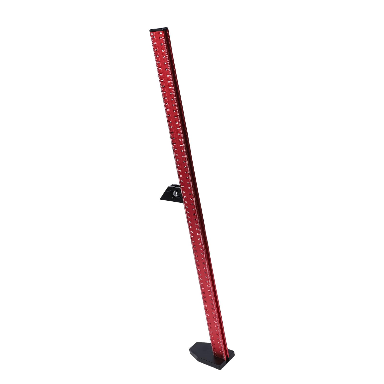 Generic Herramienta de Medición de para Carpintería Ajustable y Fácil de Usar para Sierras de Mesa Material de Aleación de Aluminio de Rango de 0-25 Pulgadas