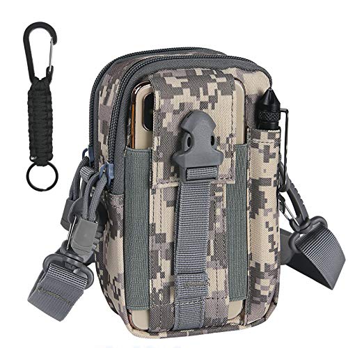 flintronic Riñonera Reflectante Holográfica, Bolsa de Cinturón Moda Cuero de PU, Bolsa de Múltiples Bolsillos a Prueba de Agua, para Mujeres Hombres Adecuados para Turismo Deportivo - Rosa