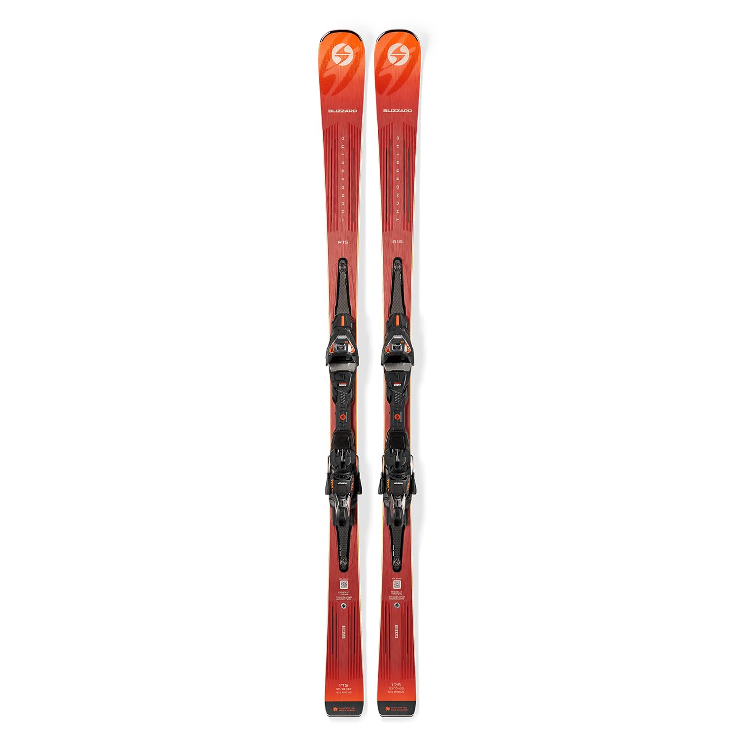 Blizzard - Pack De Skis Thunderbird R15 + Fixations Tpx12 Gris Homme - Homme - Taille 175 - Gris