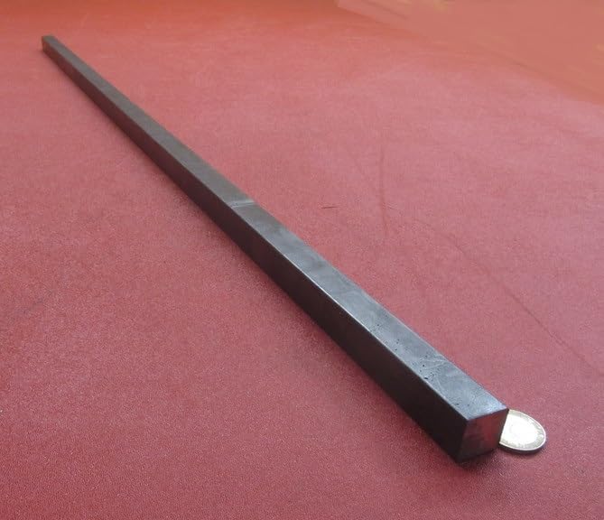 4140 Alloy Steel Square Bar .750" Thickness x .750" Width x 3 Foot Length 1 Piece
