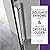 ANZZI 76 x 48 inch Frameless Shower Door in Polished Chrome | Water Repellent Glass Shower Door with Seal Strip Parts and Handle | Easy Glide Rollers Sliding Shower Door | AMZSD05701CH