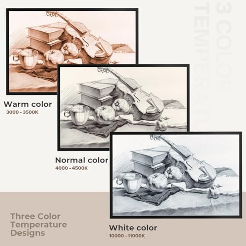 Tablette lumineuse A1 pour diamant painting et dessin dimmable DONPODER - 3