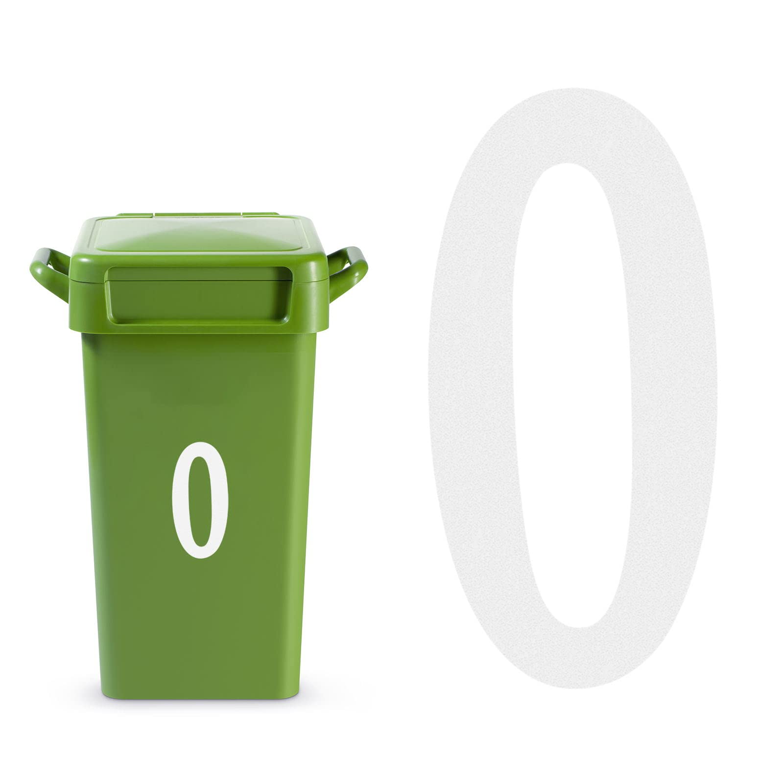 Buy 3 Pack Wheelie Bin Numbers for Bins Numbers 09 Wheelie Bin