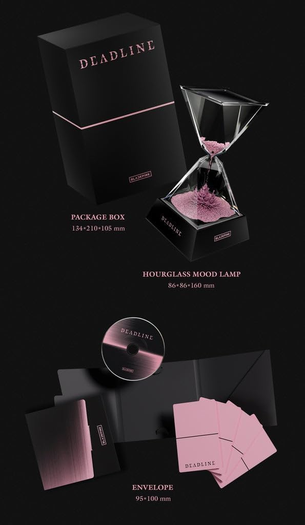 BLACK-PINK - Deadline [Mood Light Ver.] 3rd Mini Album Official K-pop Sealed