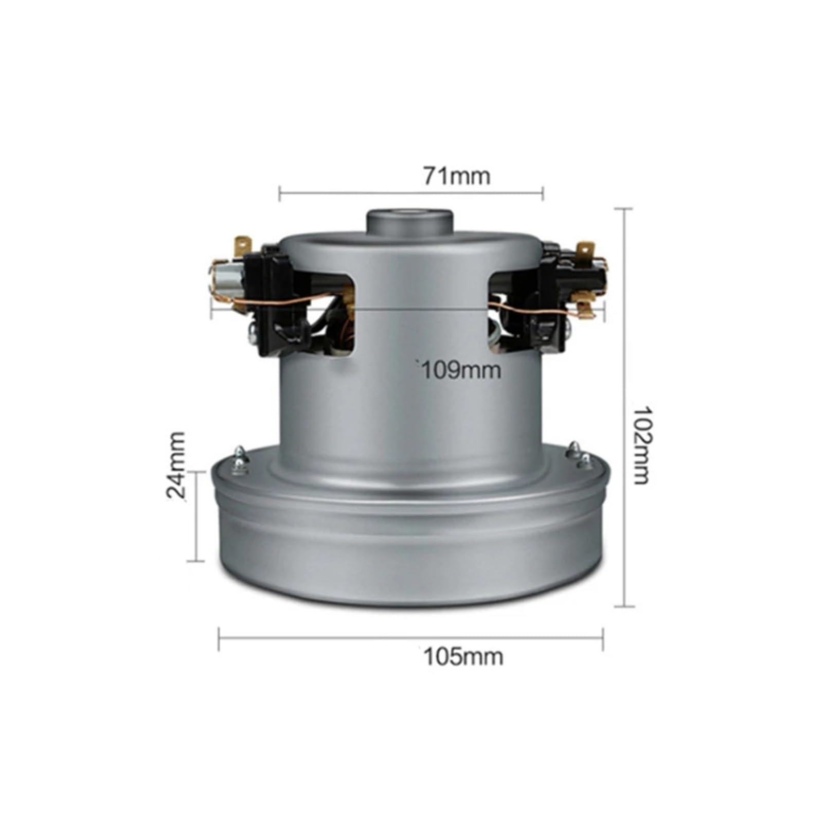 Kit De Repuesto For Aspiradora Universal De 1200 W, Gran Potencia, 105 Mm De Diámetro.