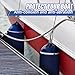 Woanger 4 Packs Boat Fender Cover 8
