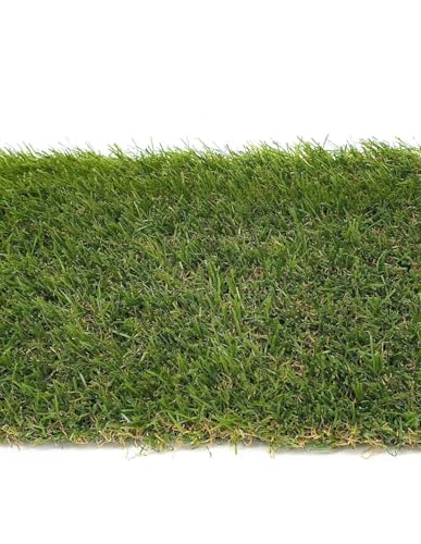 JARDIN202 - Césped Artificial Alhaurin 25mm - Rollos | Ideal para Terrazas, Balcones, Jardines y Patios | Fácil Instalación | 2 x 10 metros : 20 m2 -