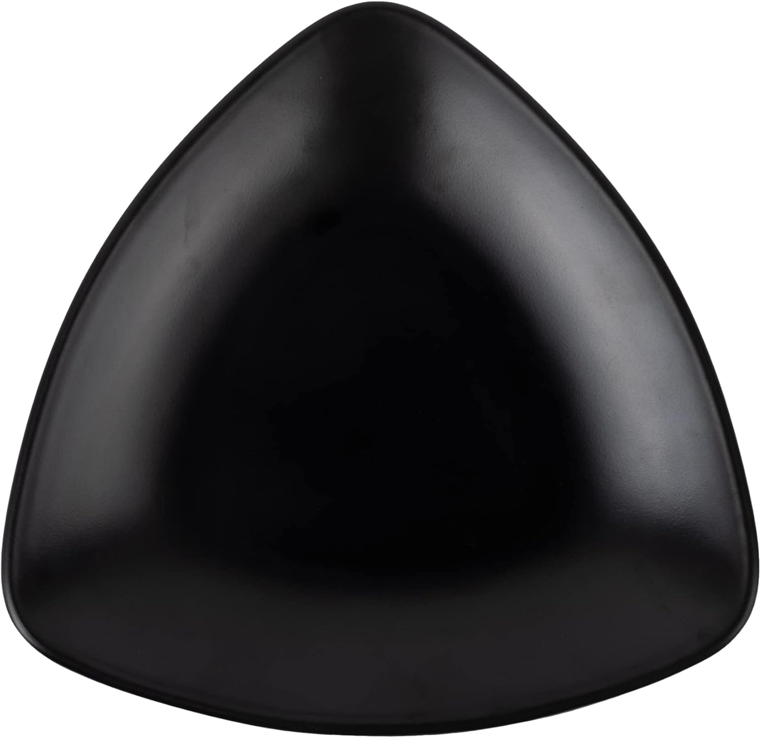 AUEAR, A5 Melamine Trinket Dish Decorative Jewelry Tray Dish Ring Holder Organizer for Jewelry Keys Food Safe Dishware Black (Triangle)