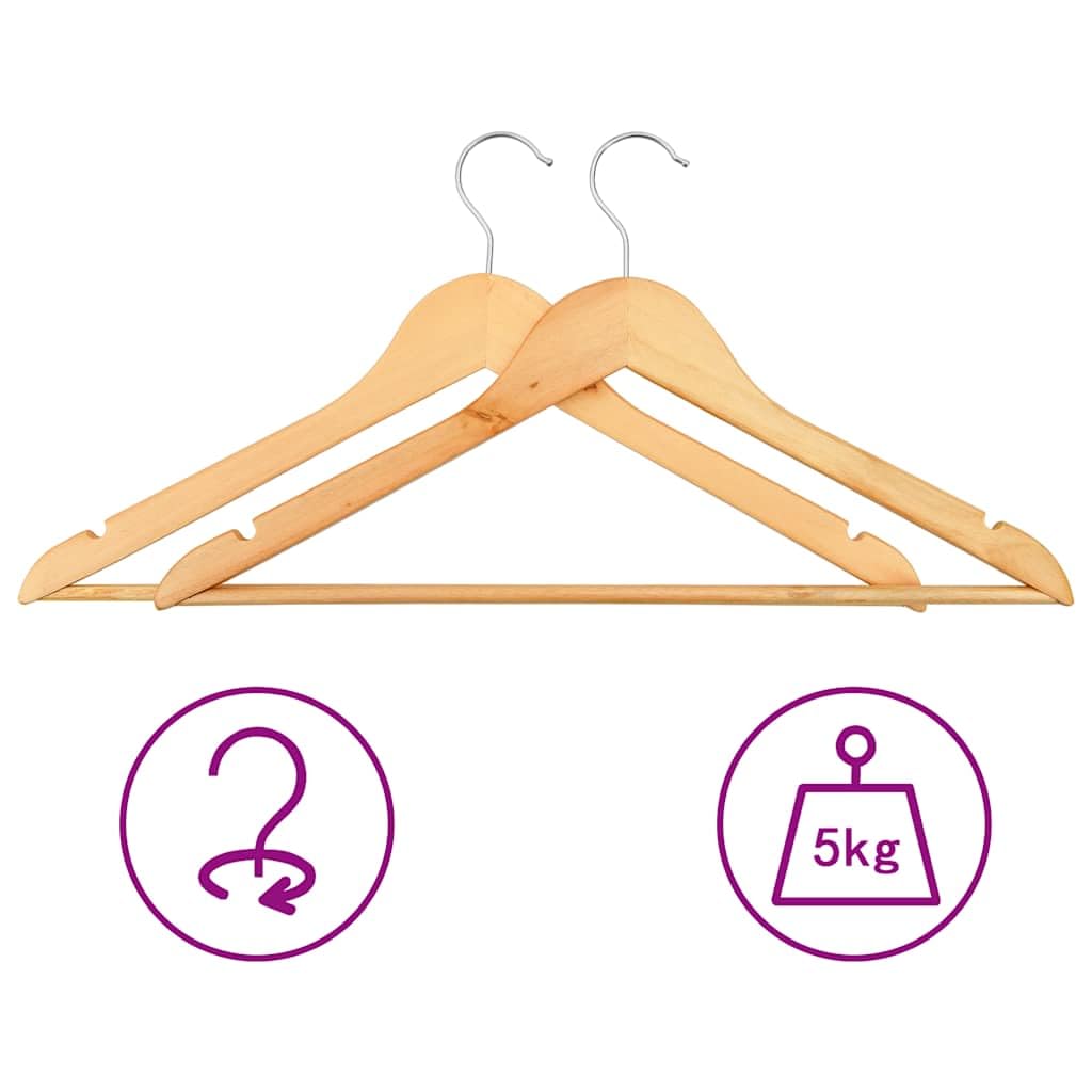 Juego de Perchas para Ropa 50 uds Antideslizantes Madera Dura,Casa y jardín,Productos del hogar,Organización y Almacenamiento,Almacenamiento de Ropa y armarios,Perchas,6kg-289912