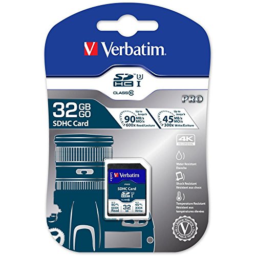 Verbatim Pro 32 GB Flash SD Card