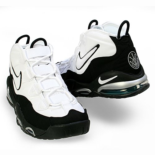 WHITE/WHITE-BLACK-MYSTIC TEAL Nike Air Max Uptempo4