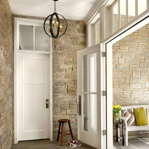 Round Candle Light,Living Room Dining Room Bedroom Study Room Home Bar Aisle Home Copper Lamp,During Lights,American Full Copper Chandelier Lighting