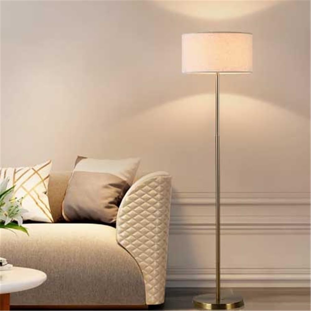 Stehleuchte für Schlafzimmer, geeignet für Wohnzimmer, Arbeitszimmer | Stehlampe Schreibtischlampe mit Lampenschirm, Leselampe