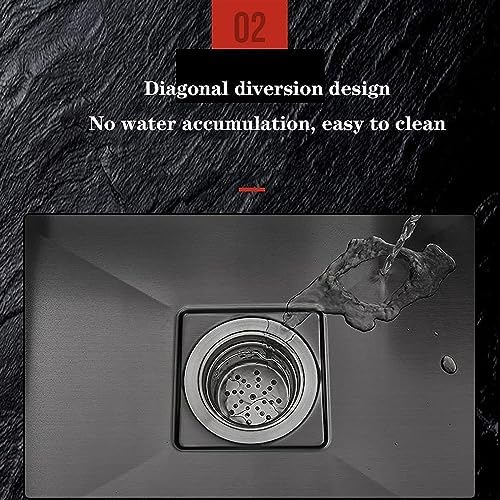 Fregadero de cocina rectangular de un cuenco, la solución para espacios estrechos 5