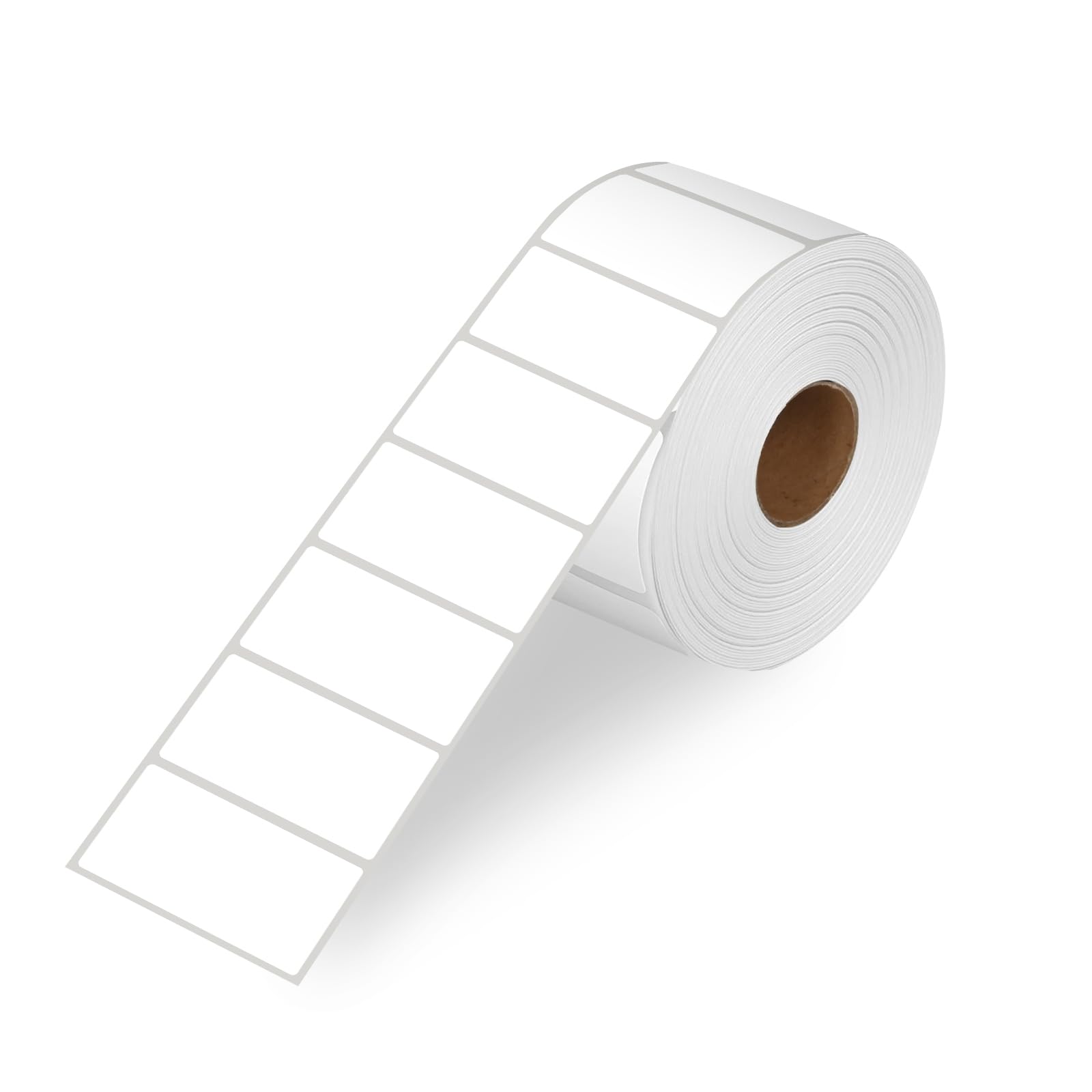 2x1 Inch Thermal Labels, Self Adhesive Direct Thermal 2x1 Barcode Labels, White, 1000 Sheets per Roll, 1 Roll