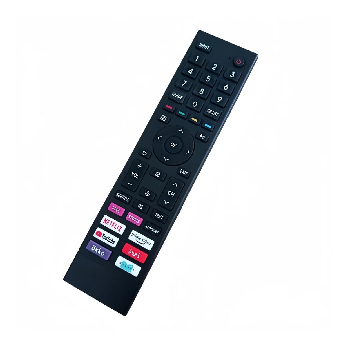 1pc pilot zdalnego sterowania dla ERF3E80H ERF3B80H ERF3C80H ERF3D80H ERF3I80H 43A6BG 43A6G 50A6BG 50A6G 55A6G telewizor z dostępem do kanałów brak głosu