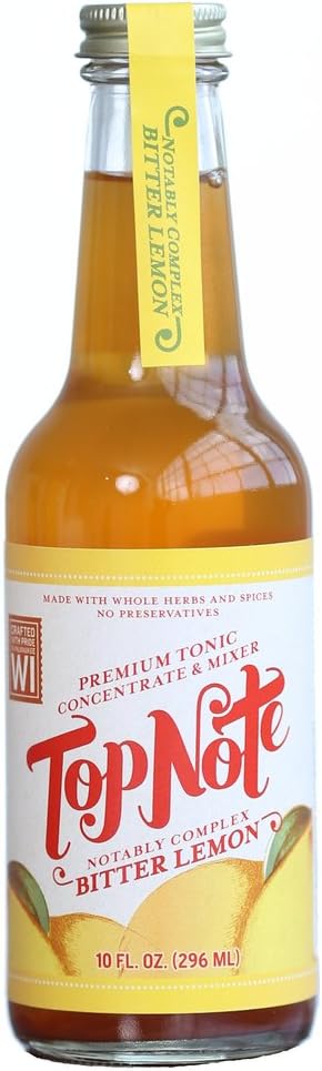 TOP NOTE TONIC Bitter Lemon Tonic, 10 FZ