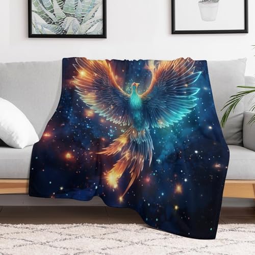 Manta de forro polar de alta calidad Phoenix para decoración elegante de sofá 3