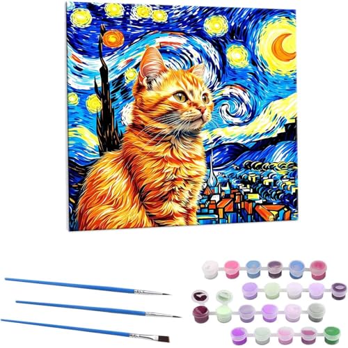 ̔L G Paint by Numbers hG Lbg l ʂ肦 lphGLoXNtg  LoXA[g uVƃANG̋, ItBX CeA rO, ւ̃Mtg 30x30cm (t[