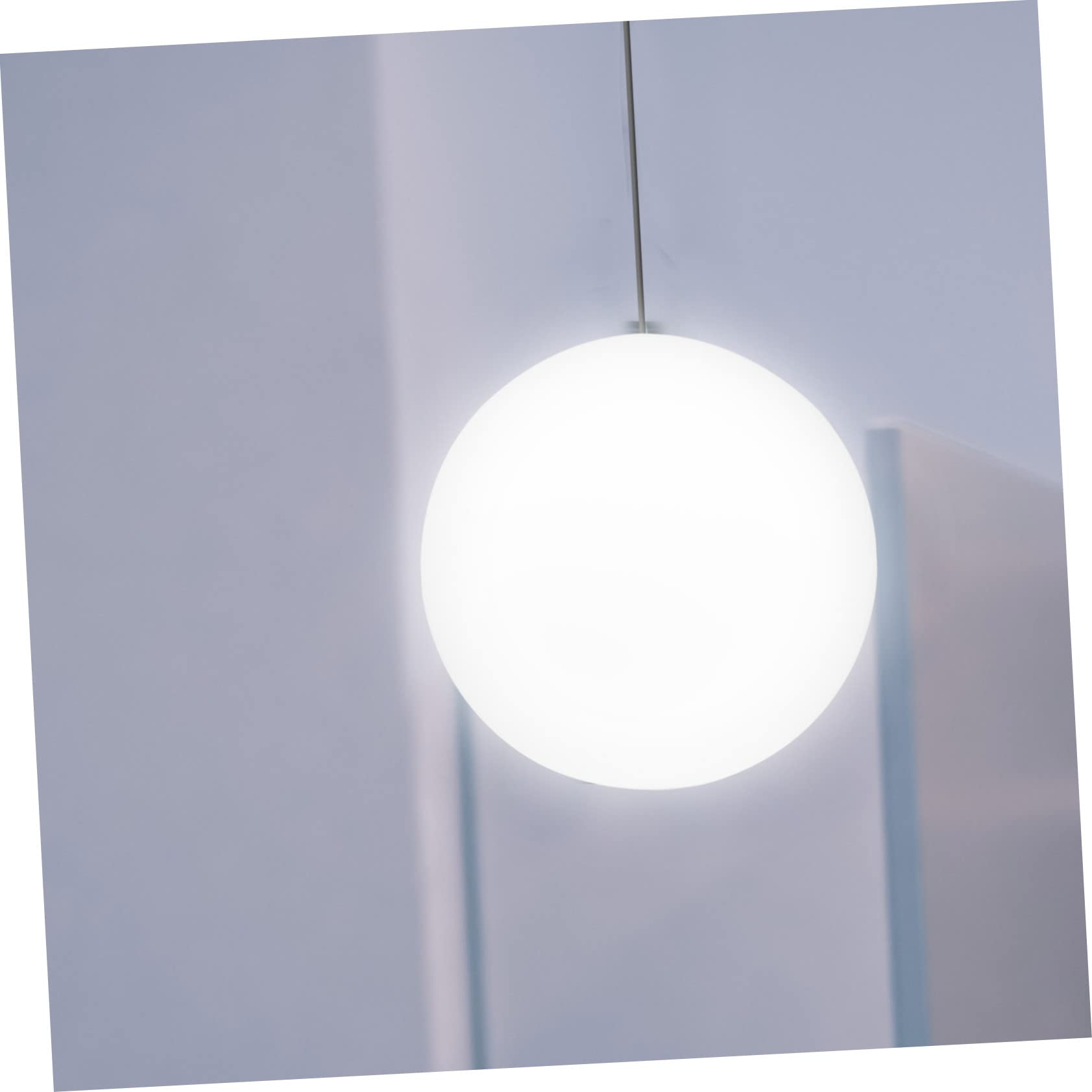 OSALADI Frosted Glass Globe Lamp Shades Replacement, White Round Lamp  Covers For Pendant Chandelier Glass Light Fixture Replacement For Ceiling  Light ..., image size:1683x1683