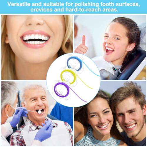 3 Bände Zahn Schleifpapier, Zahnschleifpapier für Enge Zwischenräume 4MM x 6M, Polierstreifen Zahnzwischenräume—Tiefenreinigung für Mundhygiene,Drei Spezifikationen Zahnschleifpapier für Zwischenräume