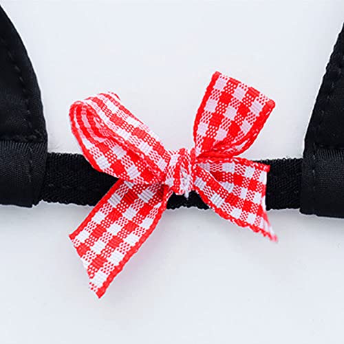 Womens Micro Tanning Bikini Kawaiii Japanese Cute Anime Lingerie Set Tiny Bra Thong Panty Bottom Extreme Swimsuit3