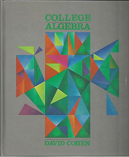 College algebra 0314931643 Book Cover
