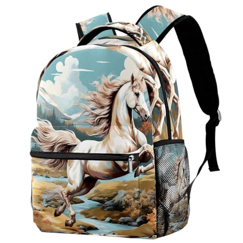 Sac à dos de voyage Campus multicolore pour filles et garçons avec porte-bouteille