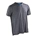 Spiro da Uomo Fitness Shiny Marl Maglietta, Uomo, Fitness Shiny Marl, Phantom, L