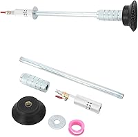 Vista 5 de extractor de abolladuras neumático de aire para coche, extractor de abolladuras con ventosa para coche, ventosa de reparación de carrocería