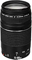 Lente EF 75-300mm f/4-5.6 III, Canon, Preto