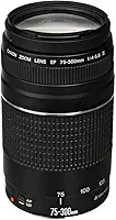 Lente EF 75-300mm f/4-5.6 III, Canon, Preto
