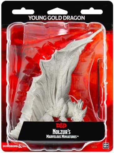 D&D Nolzur's Marvelous Miniatures: Young Gold Dragon image 5