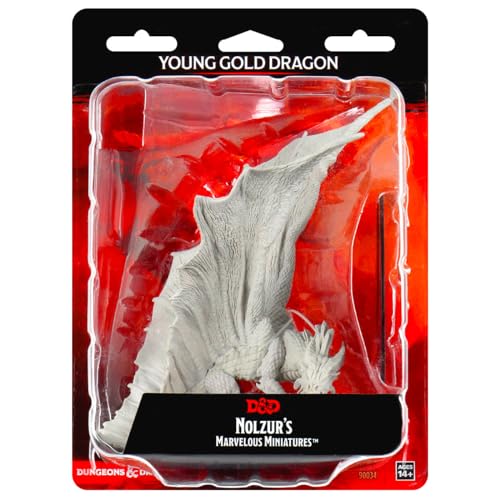D&D Nolzur's Marvelous Miniatures: Young Gold Dragon