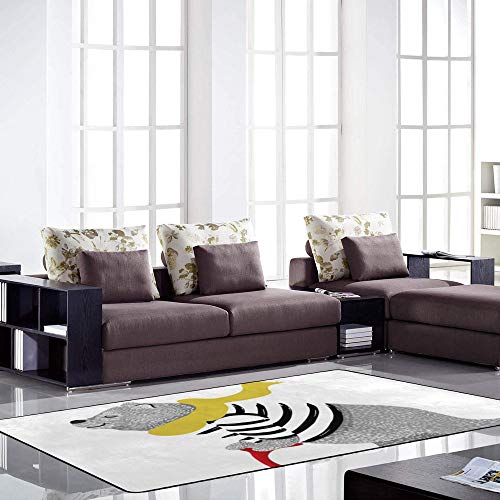 Tapis lavable velours épais RuChen pour sol chambre bébé