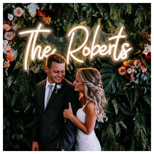Customizable LED Neon Sign for Events and Rooms