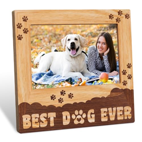 HBSMD Best Dog Ever Wooden Frame