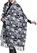 Irener Echarpe Couverture Châle, Colorful Splattered Web Design Winter Women Cashmere Shawl Wraps Scarf