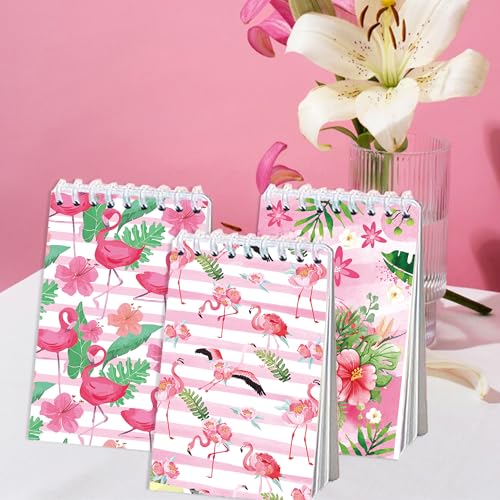 littkeef cliaet Pink flamingo coil book 24 in a pack – vue 4