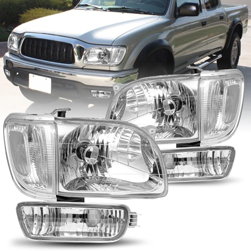 Image of JSBOYAT Headlight Assembly for 2001-2004 Toyota Tacoma CSL + BL